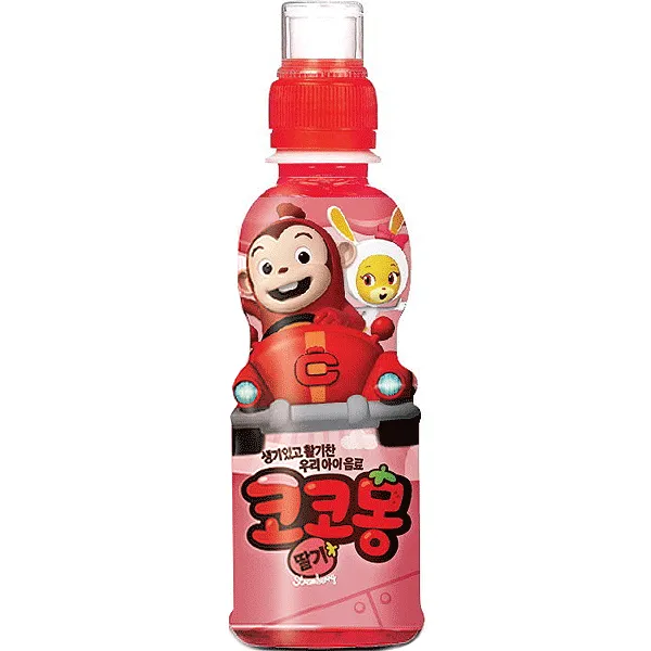woongjin cocomong yogurt strawberry klubnika 200