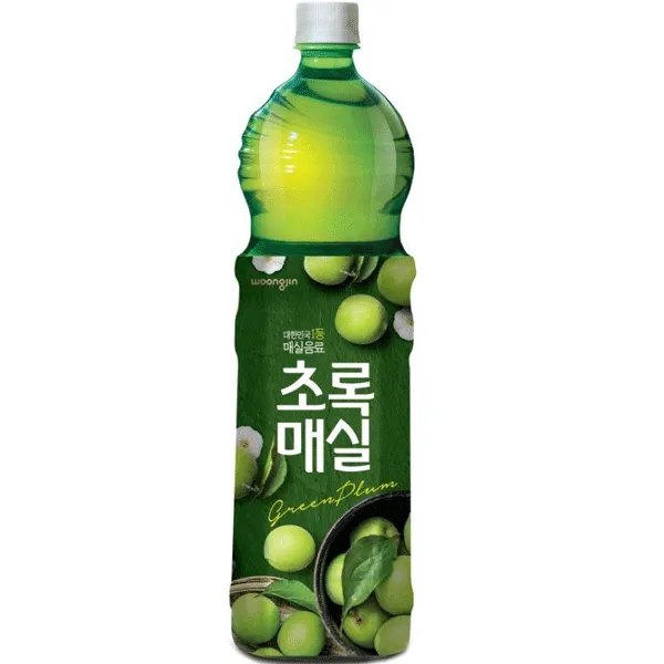 woongjin green plum juice zelenaya sliva 500