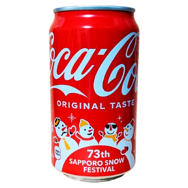 coca cola original taste 73th sapporo snow festival