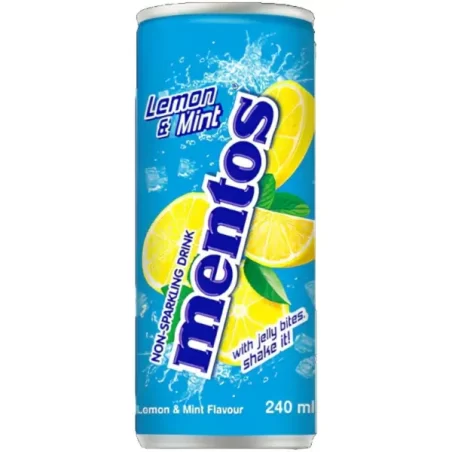 mentos lemon mint drink