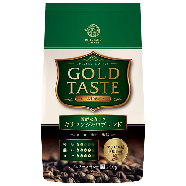 mitsumoto coffee gold taste kilimandzharo 240