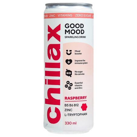 vitaminizirovannyj napitok chillax malina 330 ml