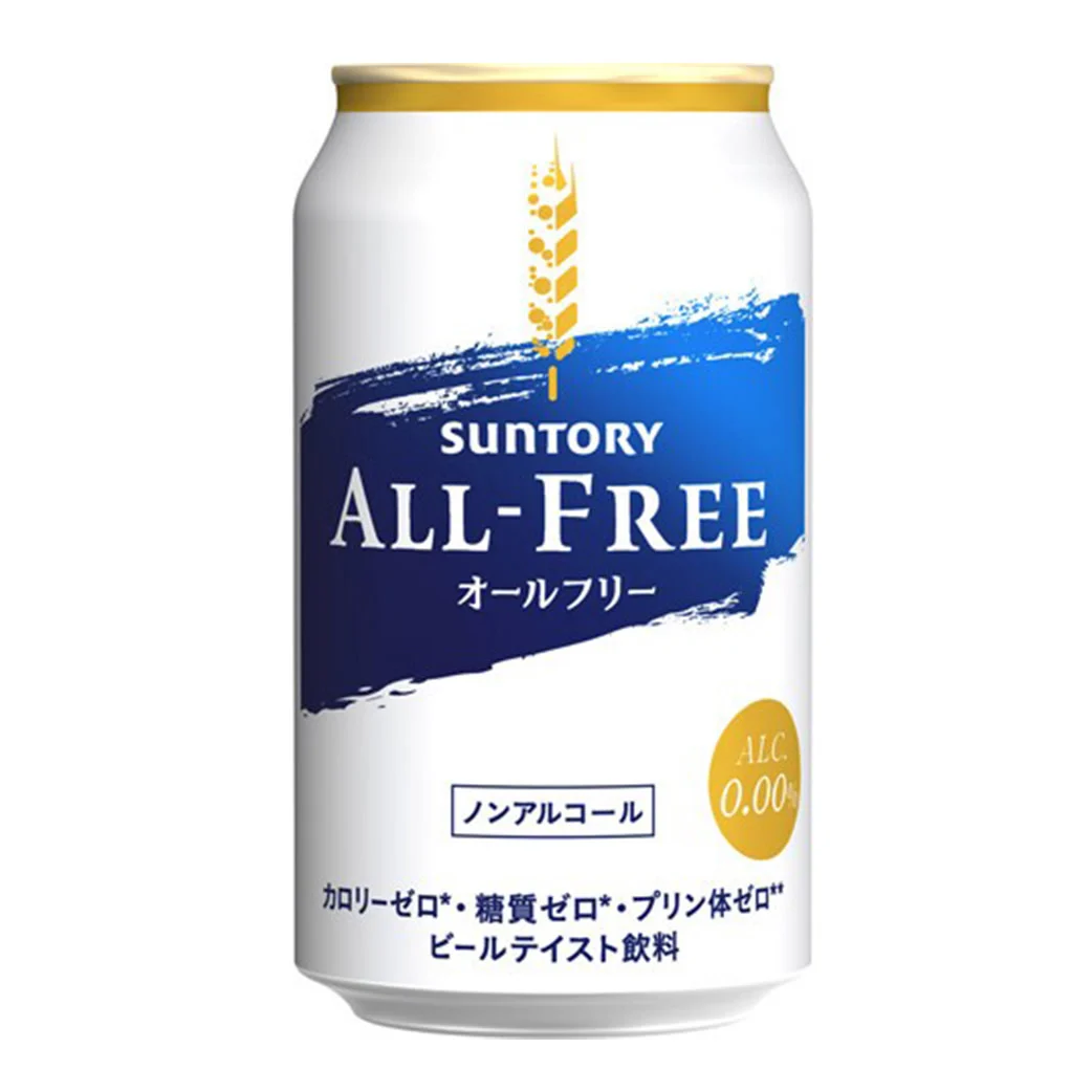 suntory all free 350 ml