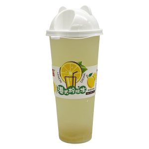 Сокосодержащий напиток Lebin Lemon со вкусом лимона и кусочками желе, 620 мл