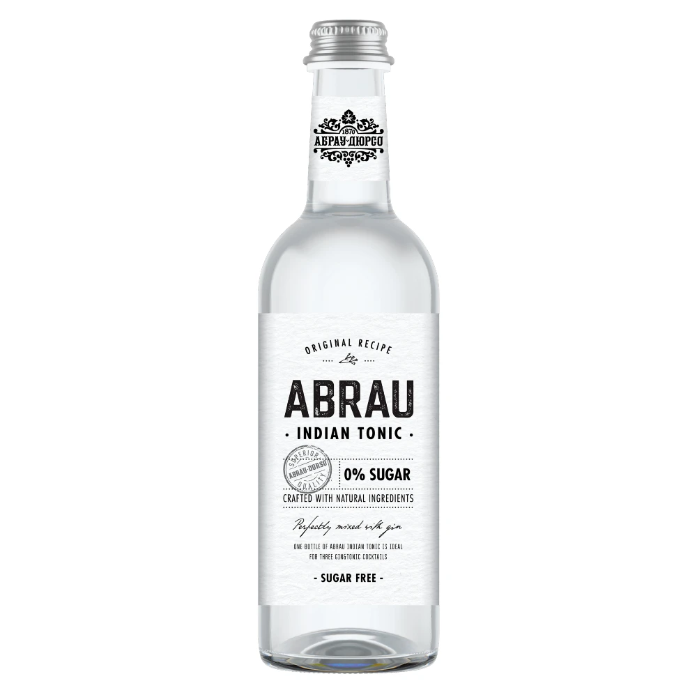 Газированный напиток Abrau Indian Tonic Sugar Free, без сахара, 375 мл
