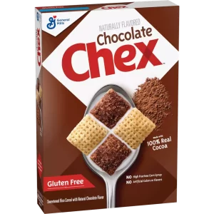 general mills chex chocolate rice cereal