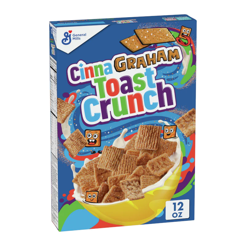 Сухой завтрак General Mills Cinna Graham Toast Crunch, 340 г