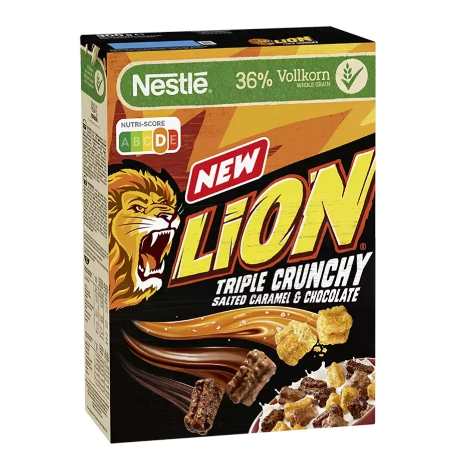 nestle lion triple crunchy salted caramel chocolate