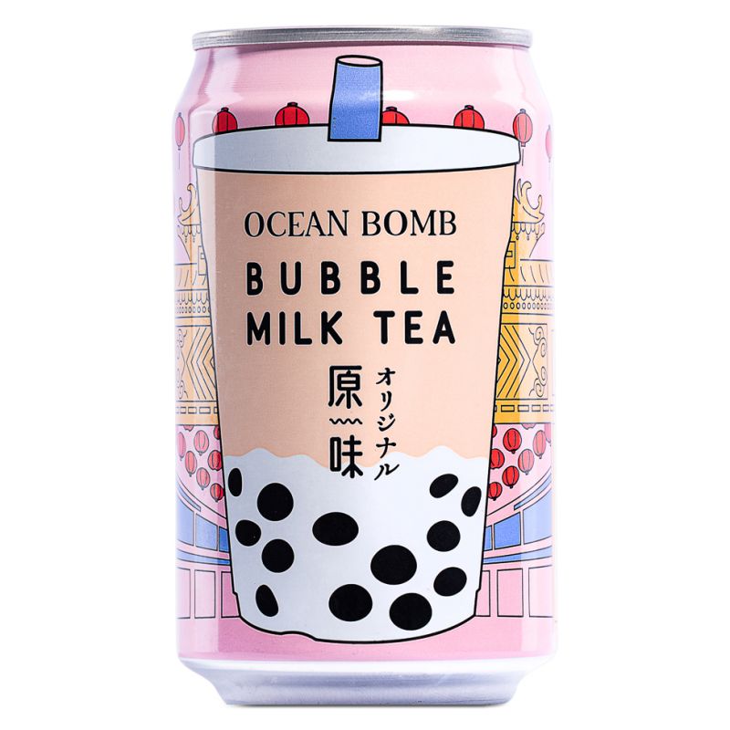 Безалкогольный напиток Ocean Bomb Bubble Milk Tea, 315 мл