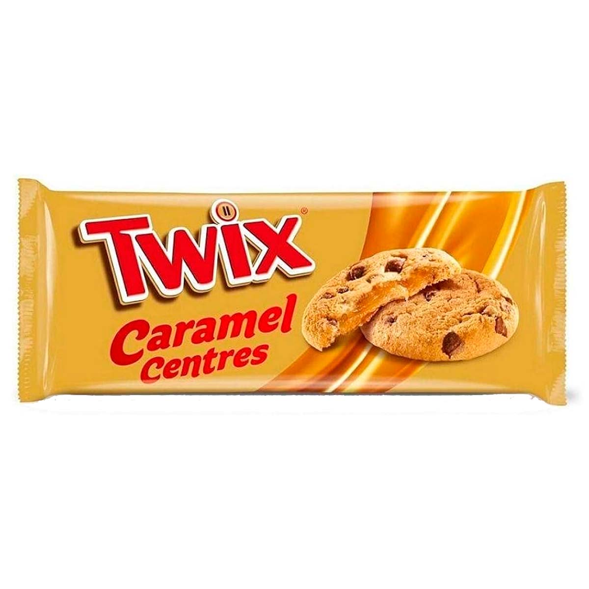 Печенье Twix Soft Centres Biscuits с карамельной начинкой, 144 г