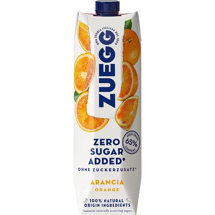 Нектар Zuegg апельсин, без сахара, 1000 мл