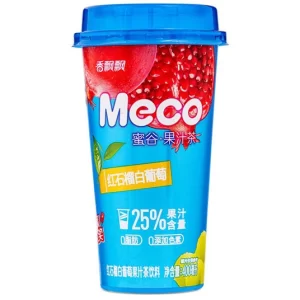 Холодный фруктовый чай Meco со вкусом винограда, 400 мл
