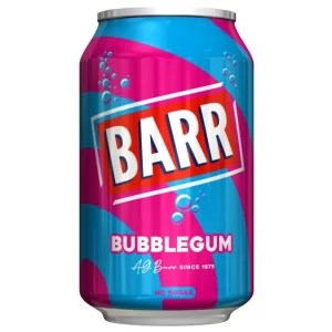 Газированный напиток Barr Bubblegum, без сахара, 0.33 л