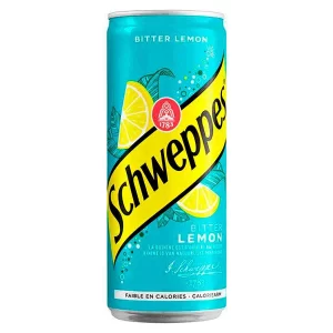 Газированный напиток Schweppes Bitter Lemon Slim, 330 мл