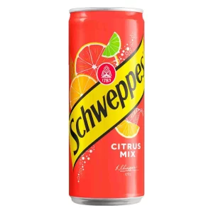 Газированный напиток Schweppes Citrus Mix Slim, 330 мл