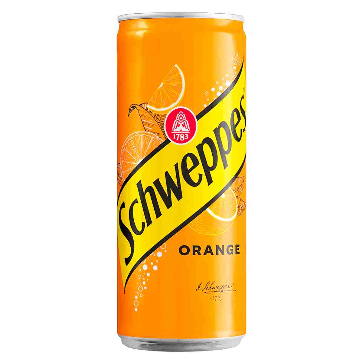Газированный напиток Schweppes Orange Slim, 330 мл